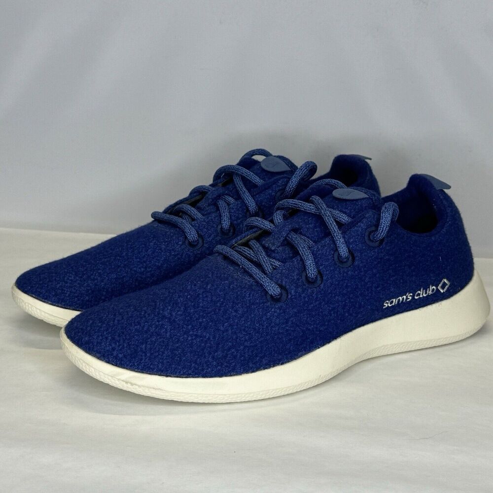Allbird Navy Blue Sam's Club Sneaker Wool Runner Athletic Shoes Men's Size 10